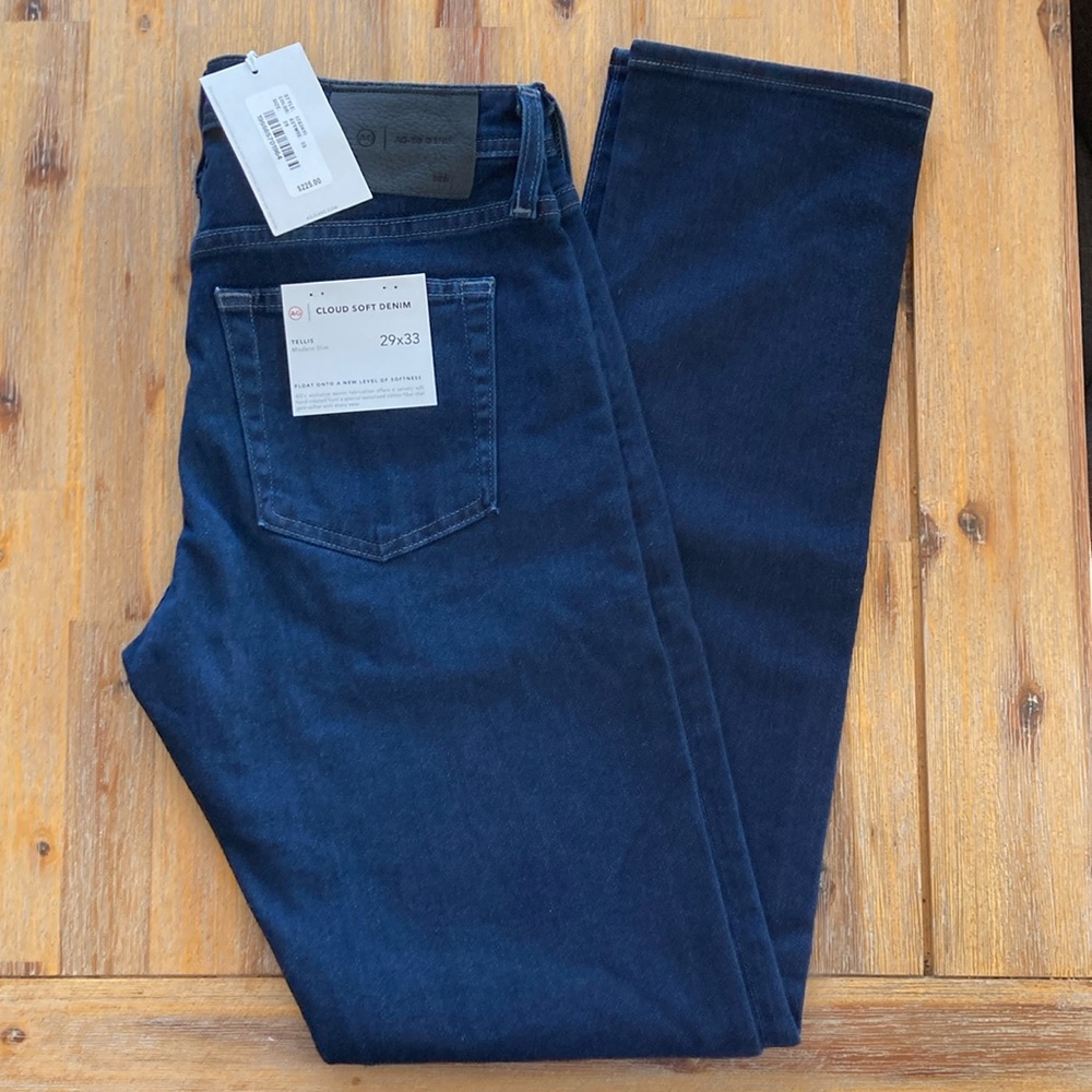AG Men’s Tellis Moderm Slim Jeans in 2 Years Moore wash, size 29x33